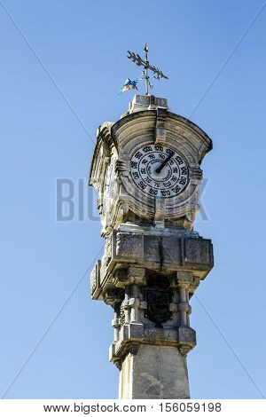 Watches on the beach promenade of La Concha in San Sebastian Spain