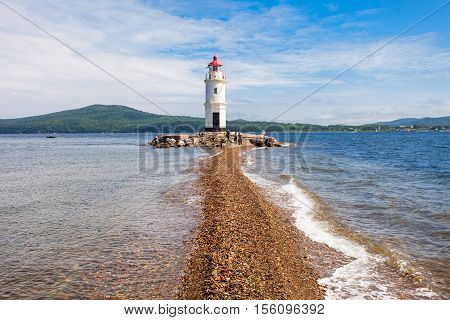 Lighthouse Tokarevskiy Egersheld, Vladivostok