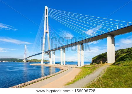 Russky Russian Bridge, Vladivostok