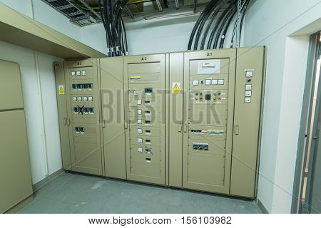 medium voltage electricity distribution - technical room