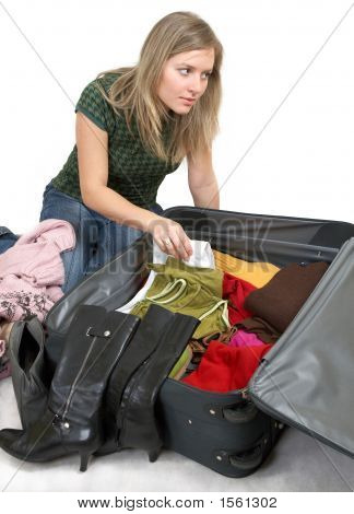 Ambalaj giysi kızdır