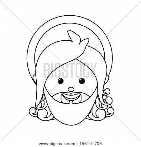 god representation icon image vector illustration design