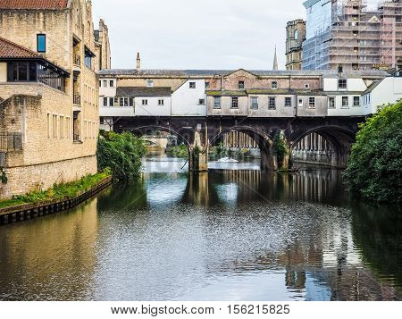 Hdr Pulteney Bridge In Bath