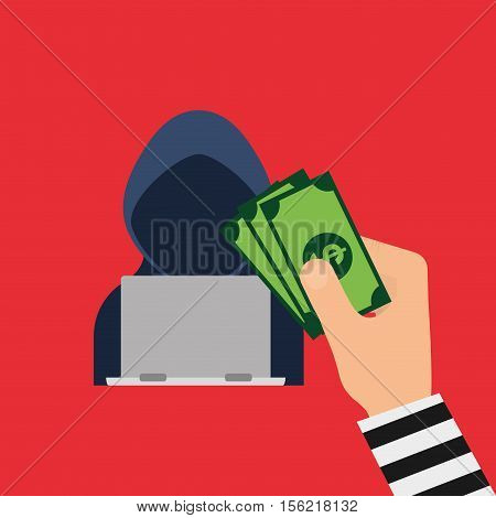 Security system technology icon vector illustration graphic design