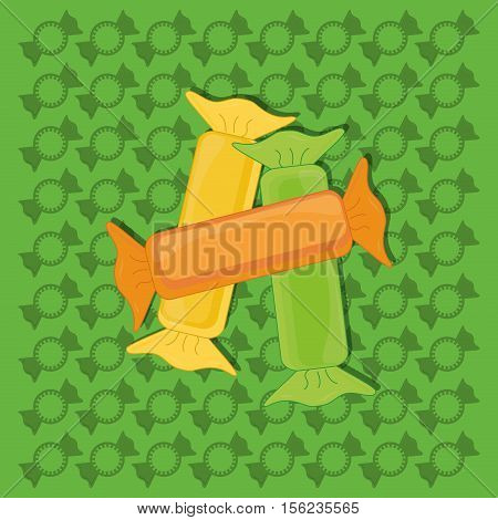 sweet candy shop icon vector illustration graphic design