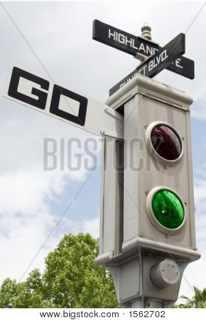 An Old fashion traffic control device 