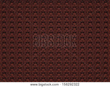 Graphic background with tracery pattern. 3d rendering