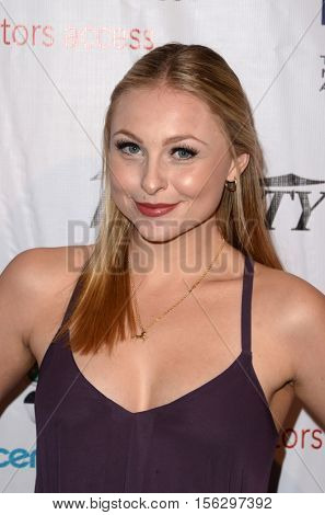 LOS ANGELES - NOV 10:  Shelby Wulfert at the 2016 TMA Heller Awards at Beverly Hilton Hotel on November 10, 2016 in Beverly Hills, CA