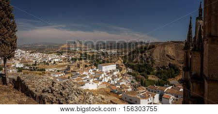The historic town of Antequera Andalucia Spain