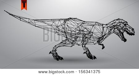 t-rex. You can easily edit the image, change the color in one click