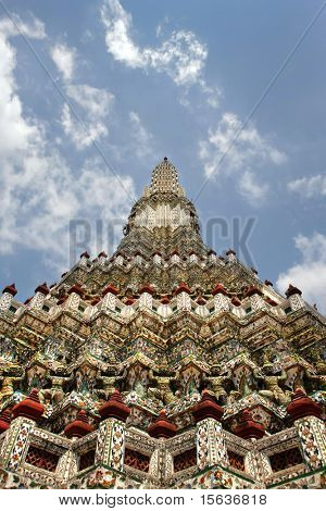 Wat Arun, el templo del amanecer, Bangkok, Tailandia.