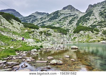 Amazing landscape around Samodivski lakes, Pirin Mountain, Bulgaria