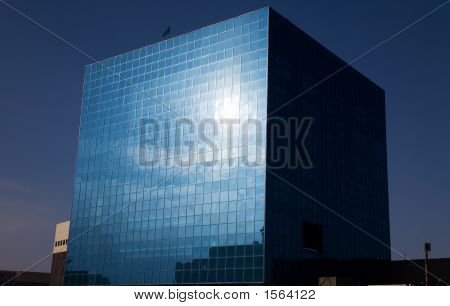 kubische Glas office