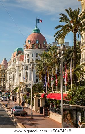 Hotel Negresco In Nice, France