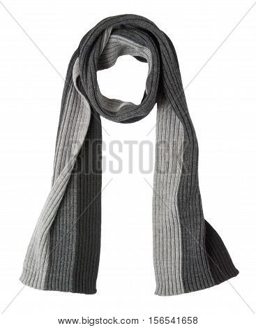 Scarf Isolated On White Background.scraf Top View
