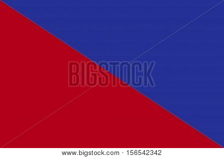 Flag of Campobasso is a city and comune in central-southern Italy.