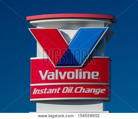 Valvoline Instant Oil Change Exterior And Logo