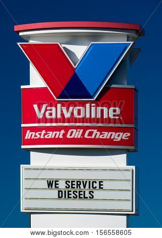 Valvoline Instant Oil Change Exterior And Logo