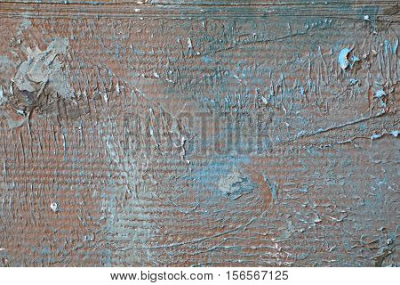 Oil Painting close up texture pallete knife storkes of brown yellow  gray and white color