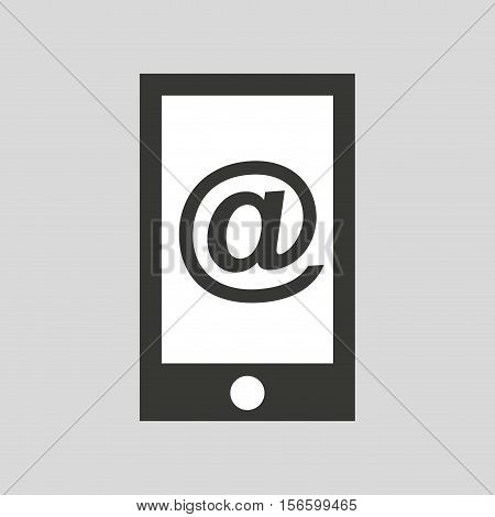 smartphone app mail social media icon vector illustration eps 10