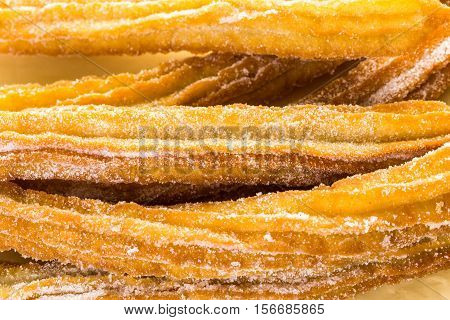 Churros With Granulated Sugar