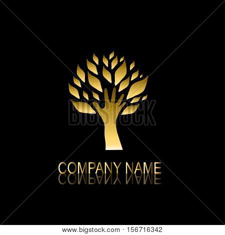 Golden Tree Symbol