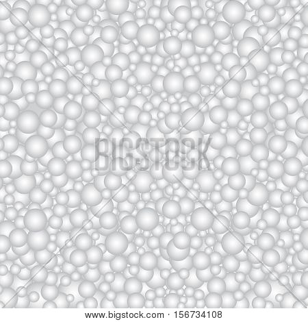 The beautiful simple many white gradient circles texture background