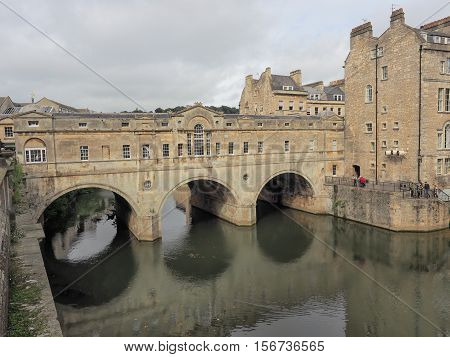 Pulteney Bridge In Bath