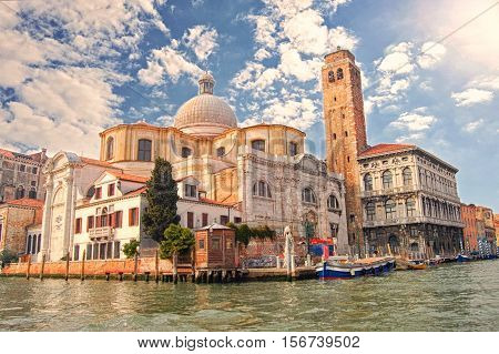Historic houses of the Grand Canal in Venice