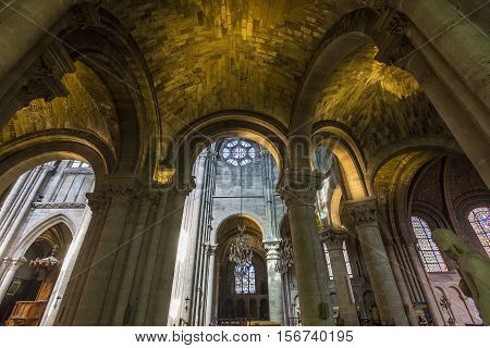 Collegiale Notre Dame, Poissy, Yvelines, France