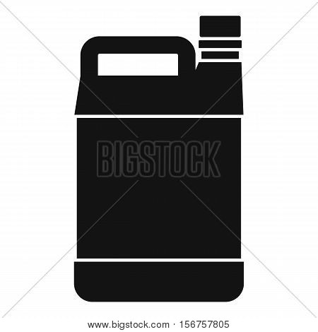 Jerrycan icon. Simple illustration of jerrycan vector icon for web