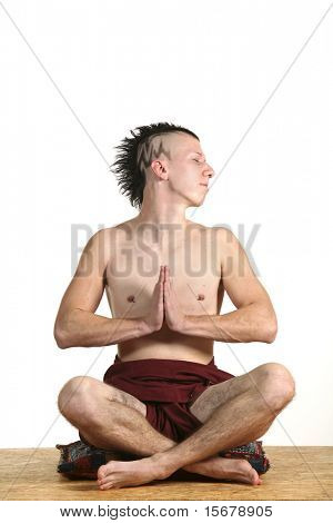 eine junge ManÃ ¢??s meditatio