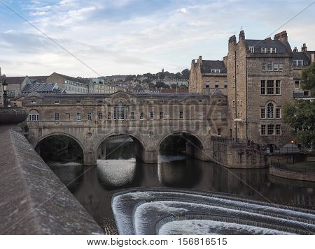 Pulteney Bridge In Bath