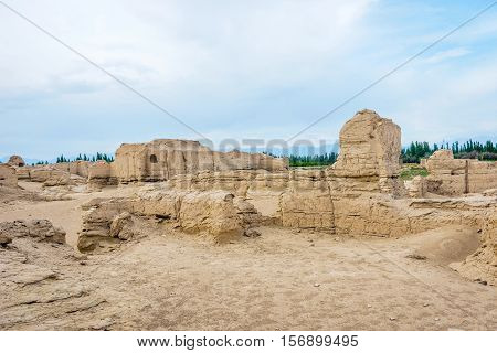 Jiaohe Ancient Ruins, Turpan, China
