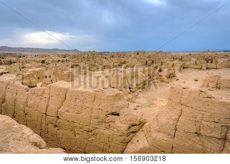 Jiaohe Ancient Ruins, Turpan, China