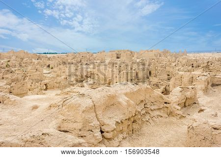 Jiaohe Ancient Ruins, Turpan, China