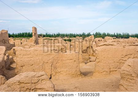 Jiaohe Ancient Ruins, Turpan, China