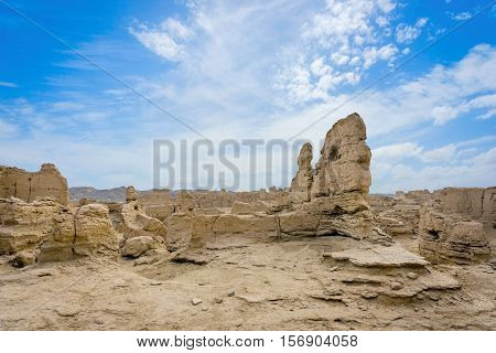 Jiaohe Ancient Ruins, Turpan, China