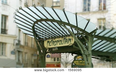 Metro tecken