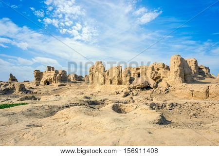 Jiaohe Ancient Ruins, Turpan, China