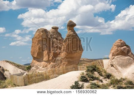 A rock formation known as 