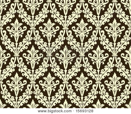Bezešvé pozadí starožitný obraz - tileable a vektorové