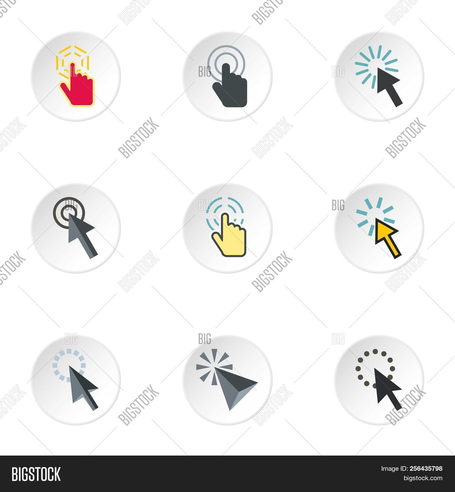Computer Point Icon Pointer Computer Icons Image & Photo (Free Trial) | Bigstock
