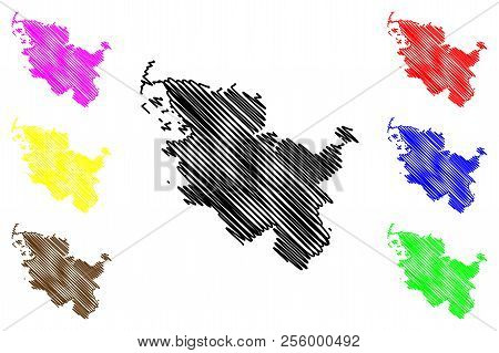 Schleswig-holstein (federal Republic Of Germany, State Of Germany, Sleswick-holsatia) Map Vector Ill