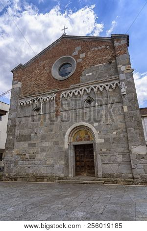 Gallarate, Varese, Lombardy, Italy: Exterior Of The Medieval San Pietro Church