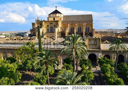 The Mosque-cathedral From The Torre Campanario In Cordoba, Andalusia, Spain