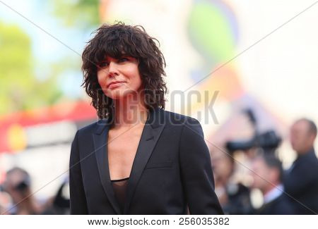Malgorzata Szumowska walks the red carpet ahead of the opening ceremony during the 75th Venice Film Festival at Sala Grande on August 29, 2018 in Venice, Italy. 