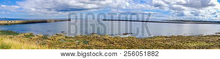 Beautiful Panoramas Around Tynemouth Piers And Lighthouses, Tynemouth, Uk