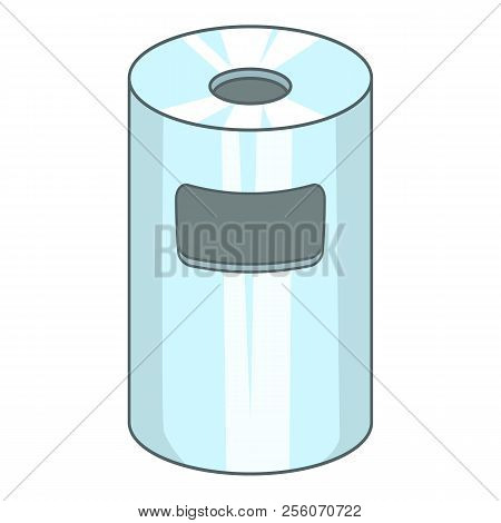 Trash Can Icon. Cartoon Illustration Of Trash Can Icon For Web