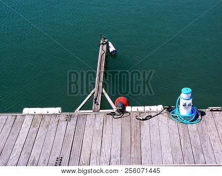 Noray, Mooring On Land For The Boat